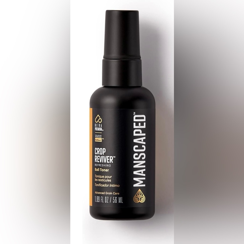 MANSCAPED The Crop Reviver Hydrating & Refreshing Men's Ball Toner 2 oz 60 ml